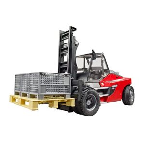 Linde HTI60 Fork Lift w Pallet and 3 Cargo Cages