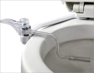 Biffy Bidet Universal: 8-STREAM NOZZLE SPRAY, Good Water Volume, Gentle, Highly Adjustable, Multi-Level Spray with Large Coverage Area, Wide Range of Controllable Positions and Water Pressure