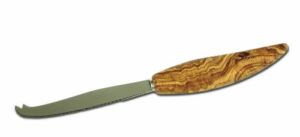 Berard Cheese Knife, 4 Inch, Olive Wood