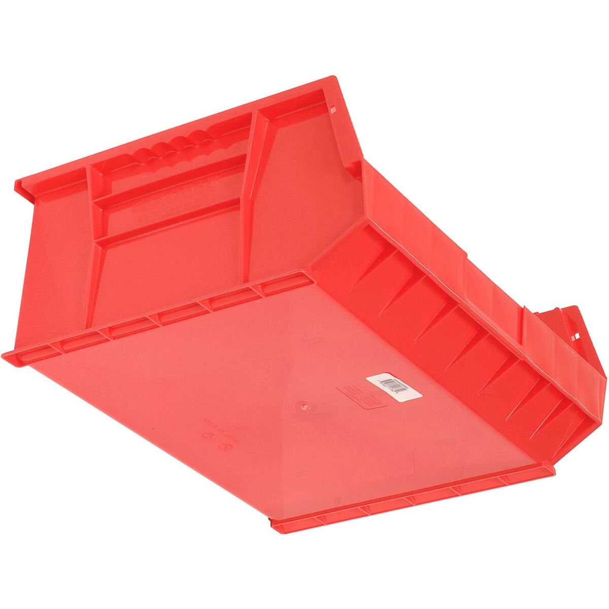 Red Plastic Stacking Bin 16-1/2 x 14-3/4 x 7, Lot of 6 | The Storepaperoomates Retail Market - Fast Affordable Shopping