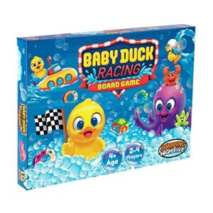 Baby Duck Racing Board Game! Race The Duckies Across The Bath to Save Playtime! Kids Ages 4 and Up Learn New Skills Through Hands-On Play – Perfect for Family Game Night