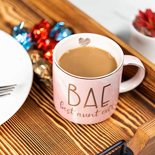 Aunt Gifts from Niece, Nephew – BAE Best Aunt Ever – Funny Gift for Aunts – Best Aunt Ever Gifts for Birthday, Christmas – Great Auntie Gifts – Cute Favorite Aunt Mug, Ceramic 11.5oz Coffee Cup | The Storepaperoomates Retail Market - Fast Affordable Shopping