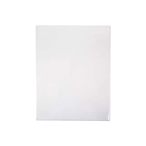 Risch Double-Sided All Clear Vinyl Menu Cover | Two-Sided 2 View Plastic Menu Holder | Slip in Top-Loading Cover | Wipeable, Reusable | 8.5” x 11” | Pack of 24 | The Storepaperoomates Retail Market - Fast Affordable Shopping