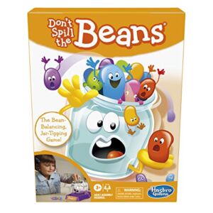 Don’t Spill The Beans Game for Kids, Easy and Fun Balancing Game for Kids Ages 3 and Up, Preschool Games for 2 Players, Kids Board Games