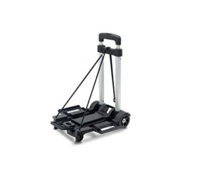 Foldable Trolley Hand Truck 90 lbs Capacity Aluminum Alloy Portable 2. Quir Rolling cart Utility cart Cart with Wheels Hand Truck Utility carts with Wheels Moving Dolly Hand cart