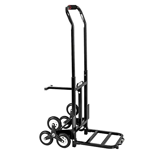 Heavy Duty Moving Dolly Convertible Hand Truck Stair Climbing Warehouse Cart Quir Rolling cart Utility cart Cart with Wheels Hand Truck Utility carts with Wheels Moving Dolly Hand cart | The Storepaperoomates Retail Market - Fast Affordable Shopping