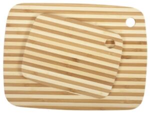 Core Bamboo Classic Pin Stripe Board Combo Pack, Small/Medium