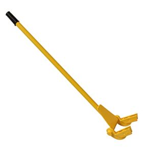BISupply Pallet Buster Tool in Yellow with 41in Long Handle – Deck Wrecker Pallet Tool Pry Bar, Deck Board Removal Tool