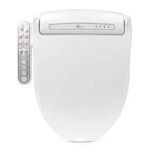 Bio Bidet by Bemis BB-800 Bidet Toilet Seat, Adjustable Warm Water, Elongated, White