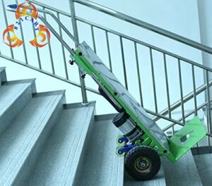 Electric Folding 800w Stair Climbing Hand Truck Cart Dolly 440lb. Max Load Worldwide Shipping Available