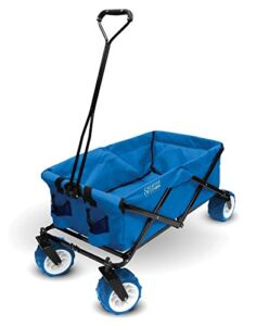 Creative Outdoor 900179-Cool Blue CRO900179 All-Terrain Folding Wagon (Cool, one Size