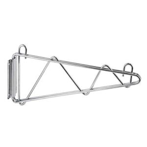 Winco VCB-14 14″ Wire Shelf Wall Mounting Brackets [Pack of 2]