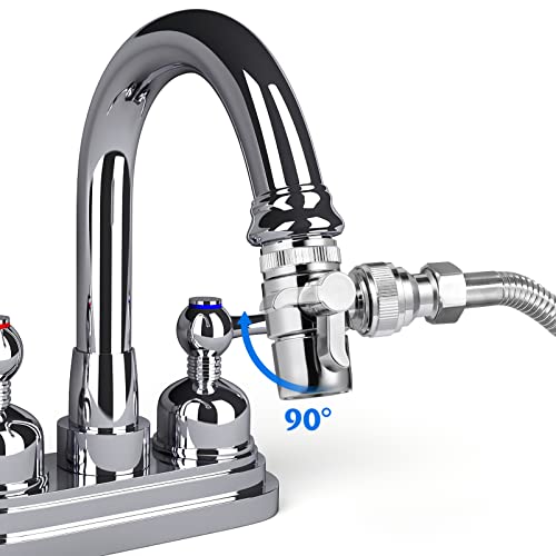 DOITOOL 2PCS Sink Faucet Diverter Valve With Aerator and Male Threaded Adapter,Faucet Adapter for Washing Machine Hose Attachment, Faucet Connector for Water Diversion | The Storepaperoomates Retail Market - Fast Affordable Shopping