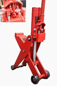 9TRADING 5 Ton Hydraulic Forklift Jack Fork Tractor Scissor Lift Jack 11000lbs 28″H