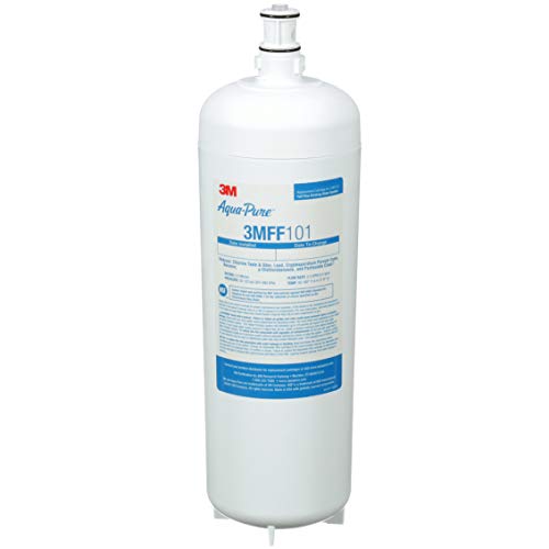 3M Aqua-Pure Under Sink Full Flow Drinking Replacement Water Filter 3MFF101, For Aqua-Pure System 3MFF100,Sanitary Quick Change, Reduces Particulates, Chlorine Taste and Odor, Cysts, Lead, Select VOCs, Model:70020249663, White | The Storepaperoomates Retail Market - Fast Affordable Shopping