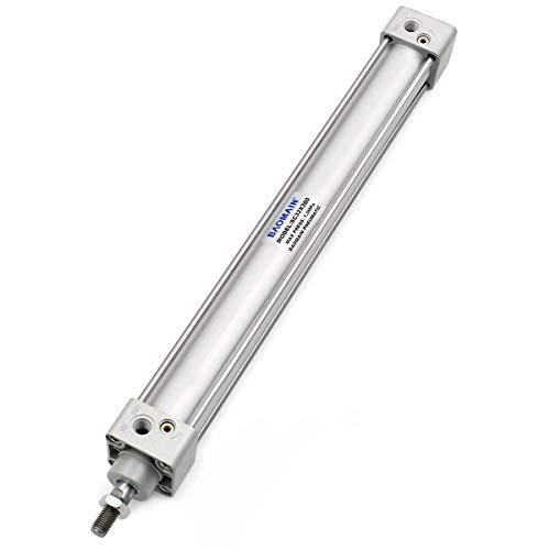 Baomain Pneumatic Air Cylinder SC 32 X 300 32mm(1-1/4inch) Bore 300mm(12 inch) Stroke Screwed Piston Rod Dual Action | The Storepaperoomates Retail Market - Fast Affordable Shopping