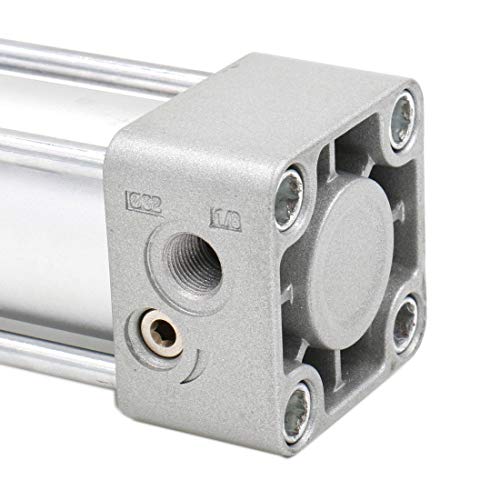 Baomain Pneumatic Air Cylinder SC 32 X 300 32mm(1-1/4inch) Bore 300mm(12 inch) Stroke Screwed Piston Rod Dual Action | The Storepaperoomates Retail Market - Fast Affordable Shopping
