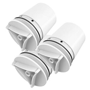 Waterdrop FM-15RA Faucet Water Filter, Compatible with Culligan FM-15RA Water Filter, Culligan FM-15A Filtration System, White Finish (Pack of 3)