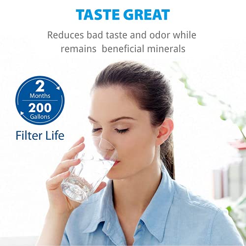 Waterdrop FM-15RA Faucet Water Filter, Compatible with Culligan FM-15RA Water Filter, Culligan FM-15A Filtration System, White Finish (Pack of 3) | The Storepaperoomates Retail Market - Fast Affordable Shopping