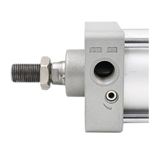 Baomain Pneumatic Air Cylinder SC 63 x 350 PT 3/8, Bore: 2-1/2 inch, Stroke: 14 inch, Screwed Piston Rod Dual Action | The Storepaperoomates Retail Market - Fast Affordable Shopping