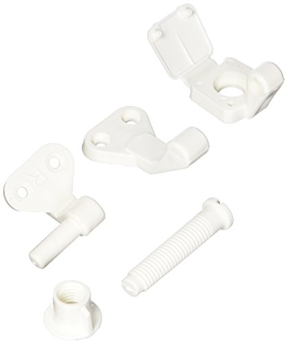 Danco 88018 Replacement Toilet Seat Hinges for Toilet Seats/Lids, White, set of 2 | The Storepaperoomates Retail Market - Fast Affordable Shopping