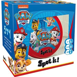 Spot It! Paw Patrol Card Game | Game for Kids | Age 6+ | 2 to 8 Players | Average Playtime 15 Minutes | Made by Zygomatic