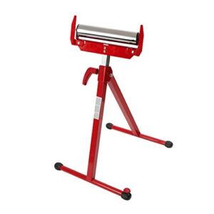 WORKPRO Folding Roller Stand Height Adjustable, Heavy Duty 250 LB Load Capacity, Outfeed Woodworking, W137006A