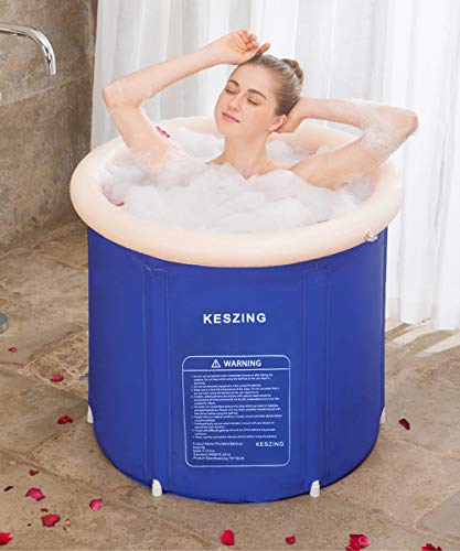 Inflatable Bathtub Portable Bathtub Sauna Foldable Hot Tub in Small Spaces Spa for Shower Stall Plastic Adult Size | The Storepaperoomates Retail Market - Fast Affordable Shopping