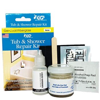 Gel-Coat Products 58-204 Tub and Shower Repair Kit, Bone | The Storepaperoomates Retail Market - Fast Affordable Shopping