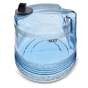 xcivi 1 Gallon/ 4L Water Container for Distiller, Replacement Collection Bottle, Portable Plastic Gallon Pot Water Canteen, Compatible with Megahome and Other Countertop Water Distiller