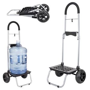 dbest products Trolley Dolly MM, Black Handtruck Cart Hardware Garden Utility