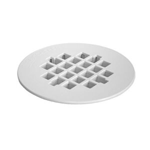 Replacement Shower Strainer,4.25in,White