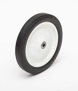 12″ Hard Rubber Wheel, Pressure washer/Air compressor/Hand truck replacement, Wheel/Hub size options