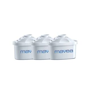 Mavea 1001122 Maxtra Replacement Filter for Mavea Water Filtration Pitcher – Pack of 3 – , White