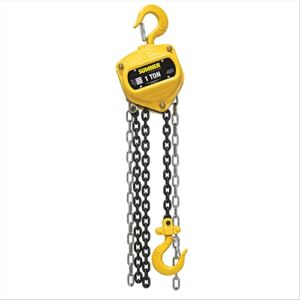 Southwire Sumner 787565 1 Ton Chain Hoist with 30 ft. Chain Fall