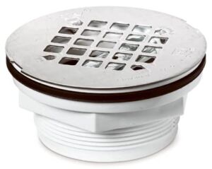 Oatey 2 in. 101 PNC PVC No-Calk Shower Drain with Stainless Steel Strainer