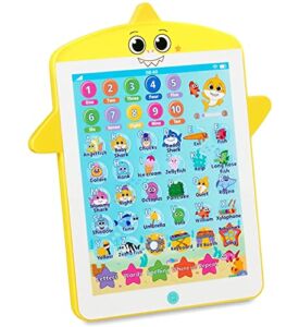 Baby Shark’s Big Show! Kids Tablet – Interactive Educational Toys – Baby Shark Toddler Tablet Makes Learning Fun (Full Size)