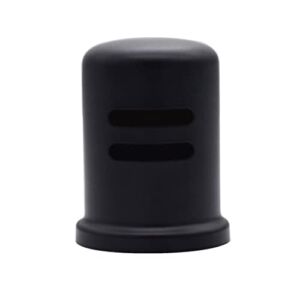 Westbrass D201-1-62 1-5/8″ cap diameter 2-1/4 cap height Solid Brass Air Gap Cap Only, Skirted, 1-Pack, Matte Black