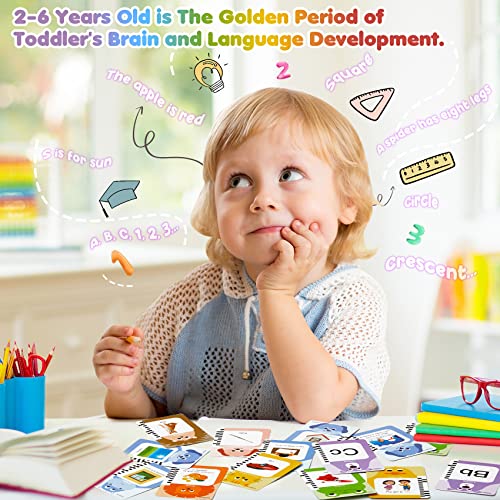beiens Talking Flash Cards for Toddlers 2-4 Years, Speech Therapy Autism Sensory Toys for Autistic Children, ABC Learning Educational Toys with 240 Sight Words Montessori Toys for 2 3 4 5 Year Old | The Storepaperoomates Retail Market - Fast Affordable Shopping