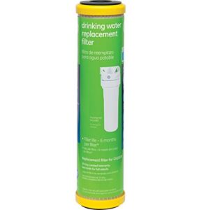 GE FXUTC Drinking Water System Replacement Filter , White , Green