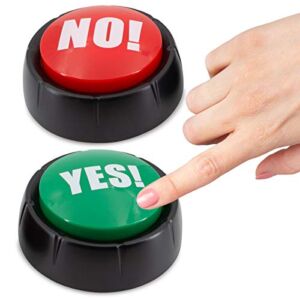 Talking Yes & No Buzzer Buttons – Pack of 2