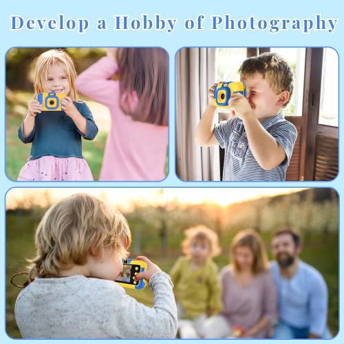 Kids Camera for Boys and Girls, 2.4 inch HD Digital Video Cameras for Kids, Christmas Birthday Gifts Camera for Toddler, Portable Toy for 3 4 5 6 7 8 Year Old Boy Blue | The Storepaperoomates Retail Market - Fast Affordable Shopping