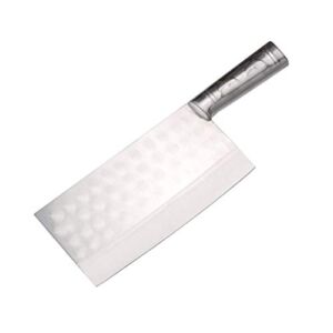 XiaoYao 8.5″Vegetable Cleaver Stainless Steel Chinese cleaver/Chef Knife/Butcher Knife/meat cleaver/Meat – Multipurpose Use for Home Kitchen or Restaurant