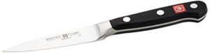 Wüsthof Paring knife, 3 1/2″, Black