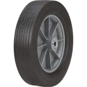 Martin Flat-Free Solid Rubber Tire and Poly Wheel – 12 x 3.00 Tire, Model Number ZP121RT-341