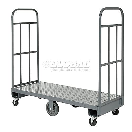 GLOBAL INDUSTRIAL Steel Deck High-End Narrow Aisle U-Boat Platform Truck 60 x 16 1500 Lb. Capacity | The Storepaperoomates Retail Market - Fast Affordable Shopping