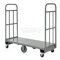 GLOBAL INDUSTRIAL Steel Deck High-End Narrow Aisle U-Boat Platform Truck 60 x 16 1500 Lb. Capacity | The Storepaperoomates Retail Market - Fast Affordable Shopping
