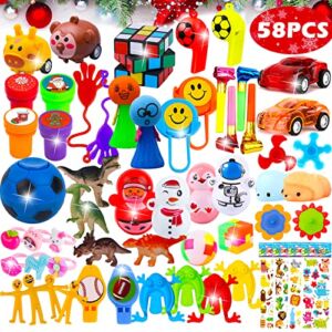 GOAUS Kids Party Favors Pinata Filler Toys, 58 Pcs Bulk Treasure Box Toys for Classroom, Goodie Bag Stuffers, Student Rewards, Carnival Prizes, Birthday Gifts, Christmas Stocking Stuffers