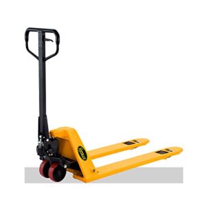 APOLLOLIFT 1.4″ Low Profile Manual Pallet Jack Truck 2200lbs Capacity 48″ L×27″ W A-1010