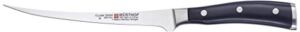 Wusthof Classic IKON Fillet Knife, One Size, Black, Stainless